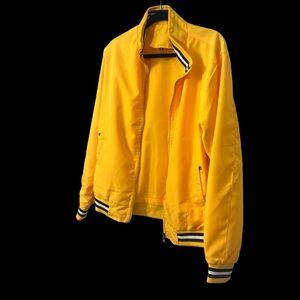 Men's Thin Sport Jacket For Fall With Stylish Stand Collar And Zipper Cardigan